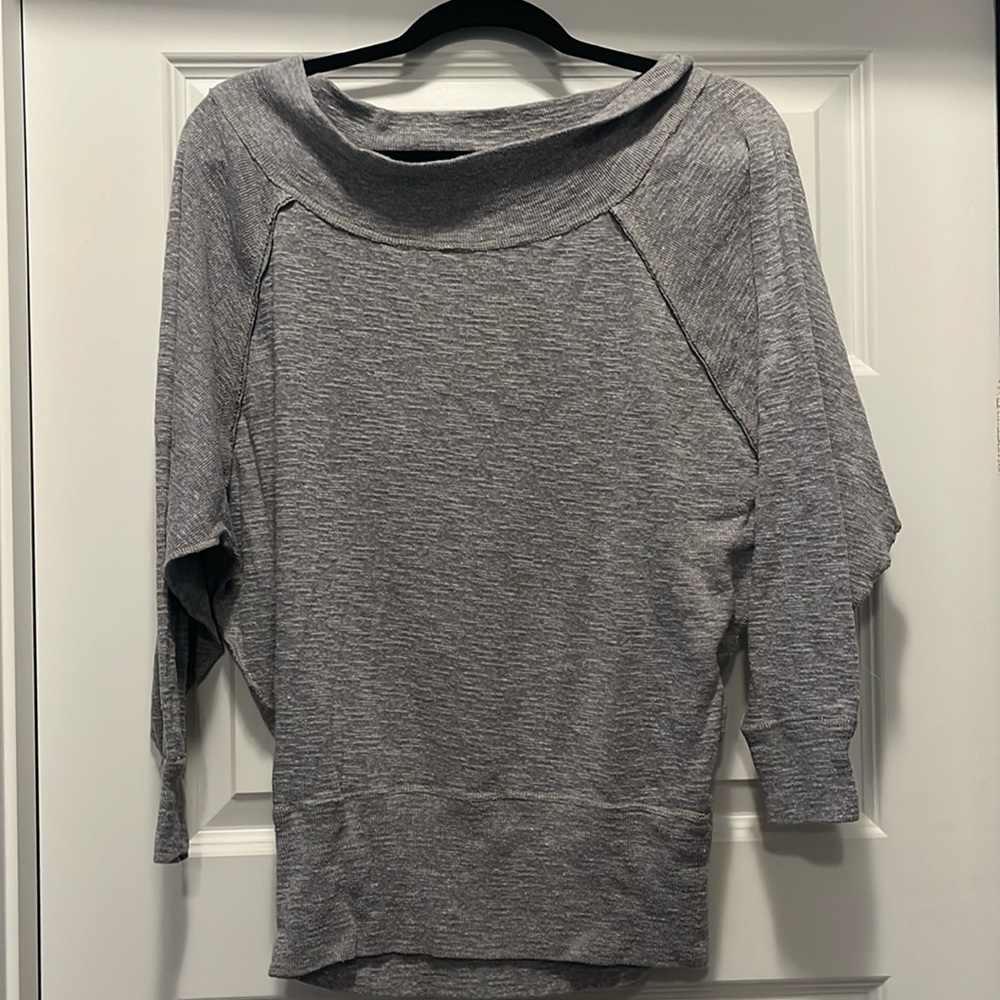 Free People Grey Sweatshirt